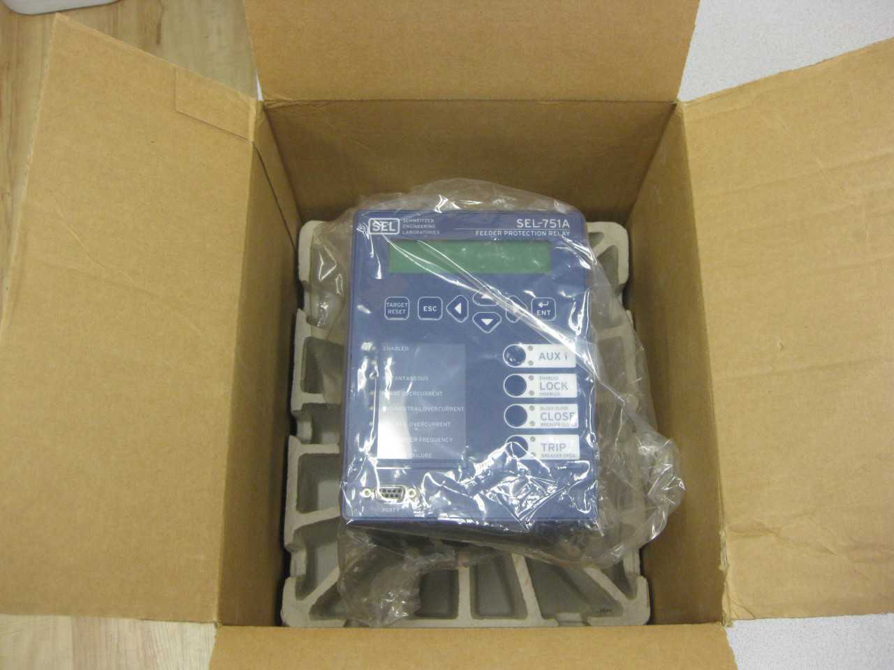 SEL FEEDER PROTECTION RELAY SEL-75IA QTY 1 - AUTOMATION & CONTROLS