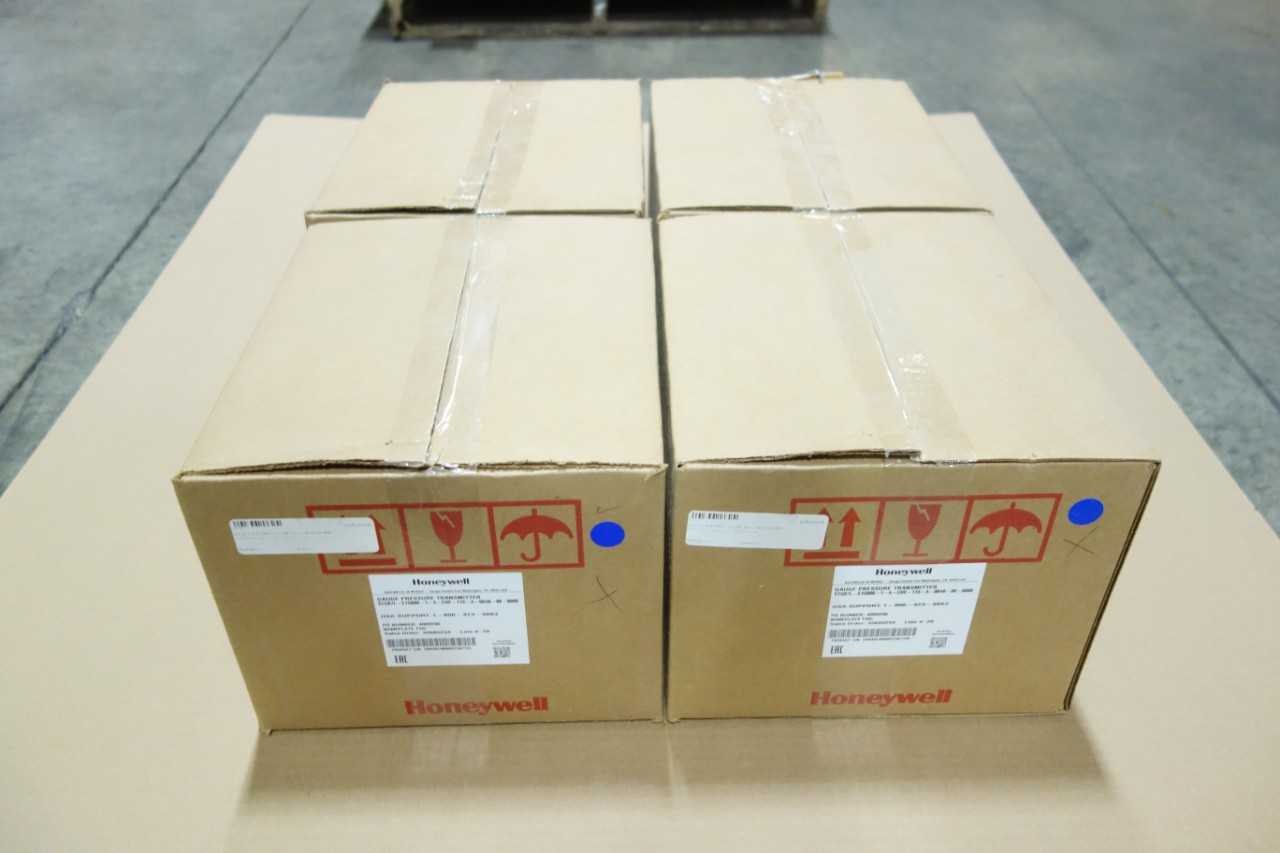 LOT OF 4 HONEYWELL GAUGE PRESSURE TRANSMITTERS - INSTRUMENTATION