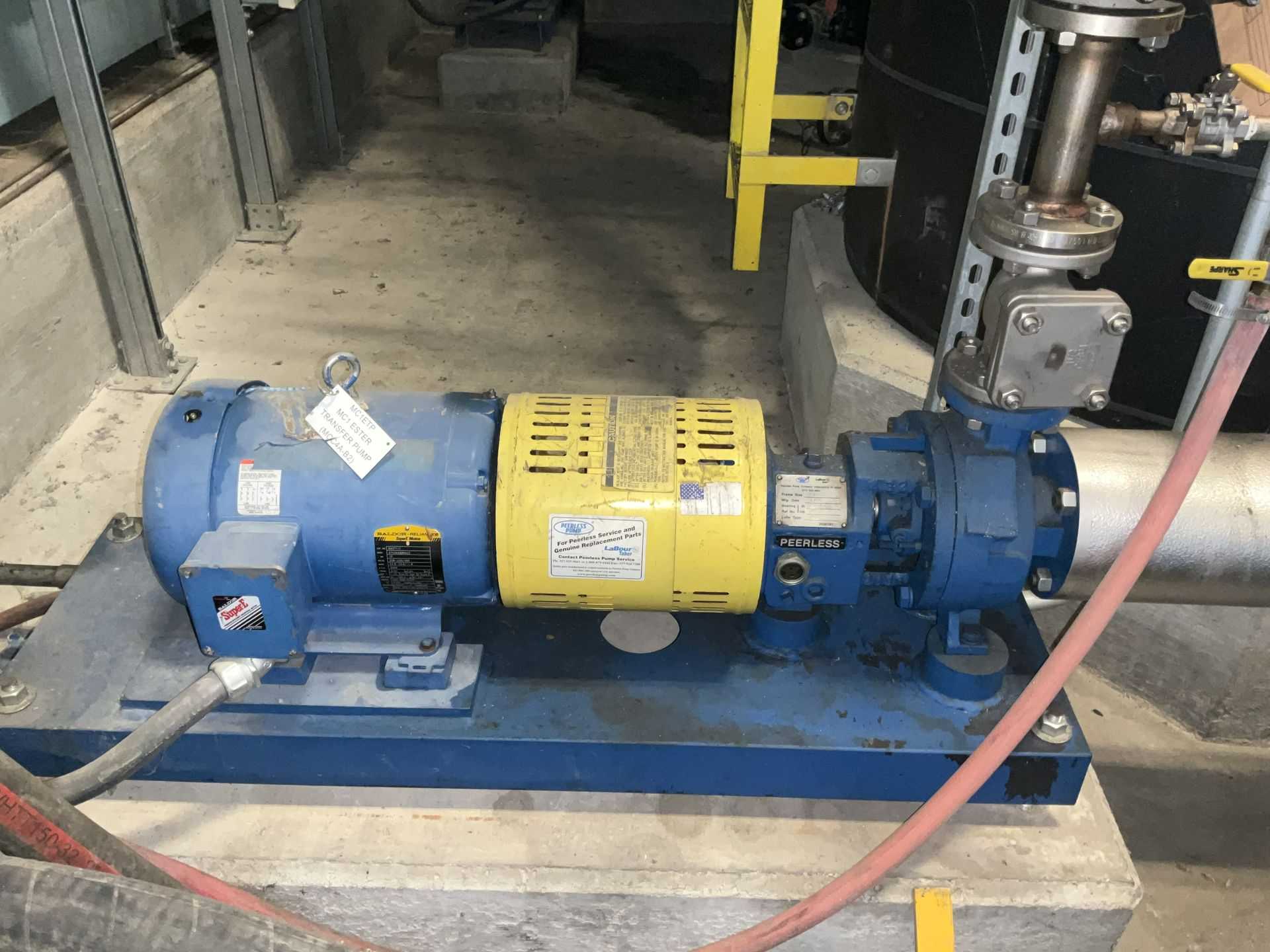 INDUSTRIAL TANK WITH PUMP - PROCESS EQUIPMENT