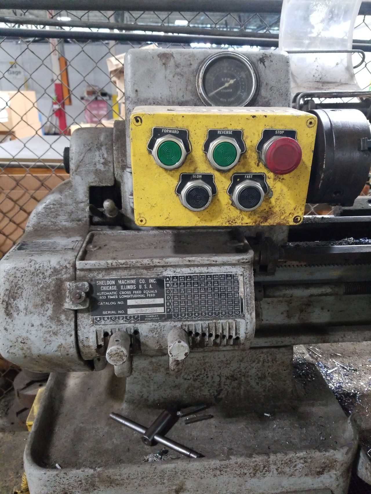 Sheldon Machine Co WS-46-P Lathe - LATHES