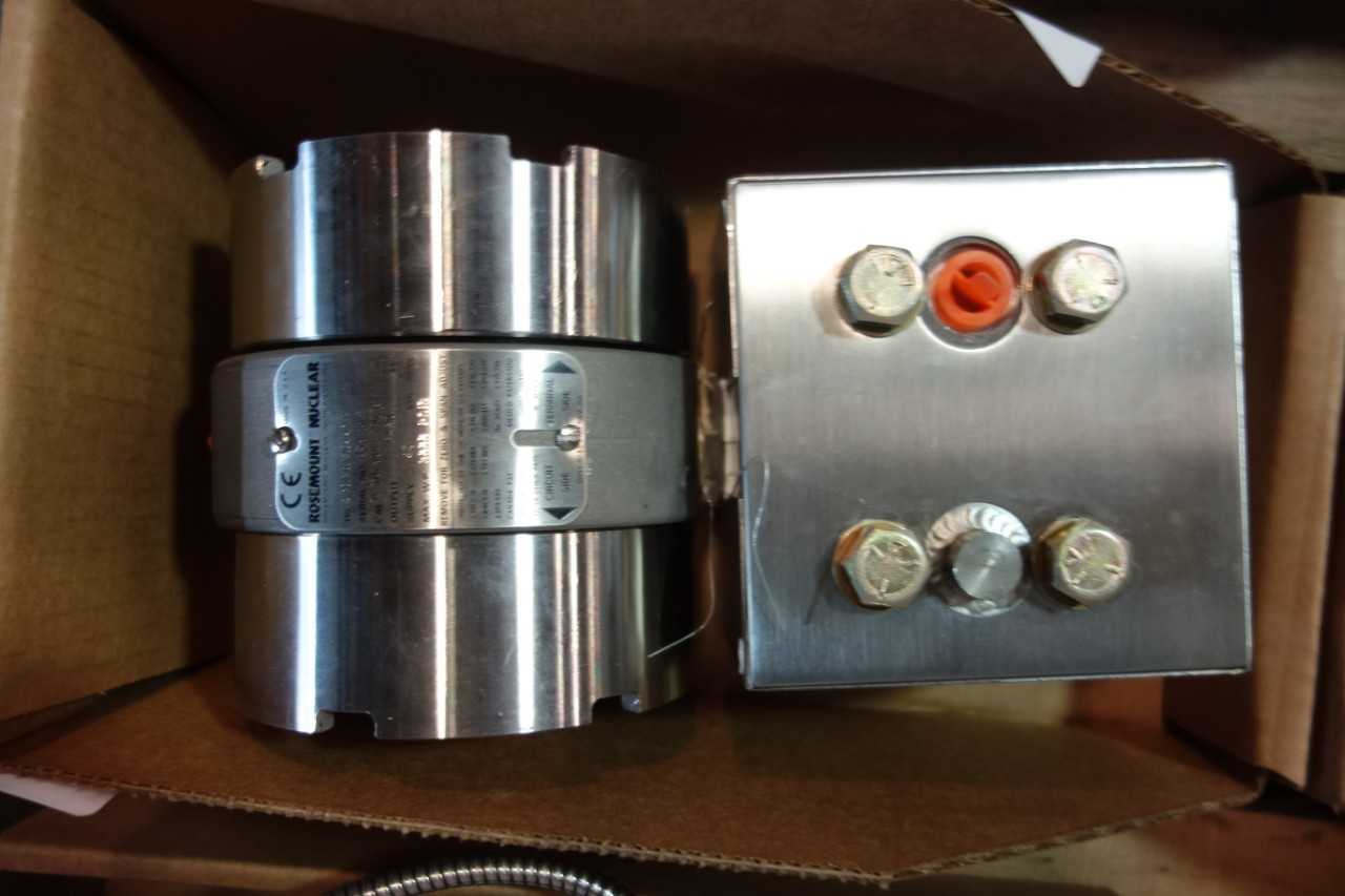 1 LOT OF ASSORTED PRESSURE TRANSMITTERS- ROSEMOUNT - INSTRUMENTATION