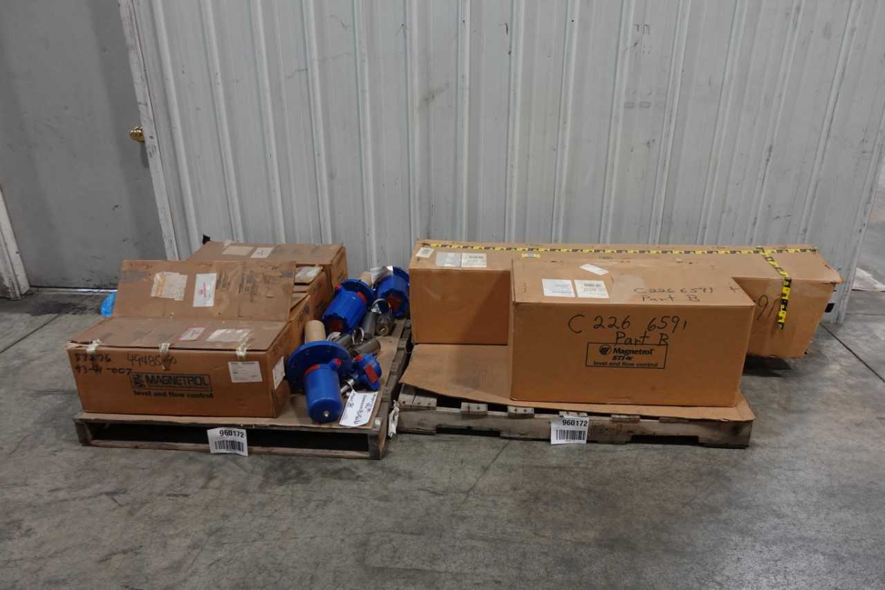 2 PALLETS OF MAGNETROL INSTRUMENTATION - INSTRUMENTATION