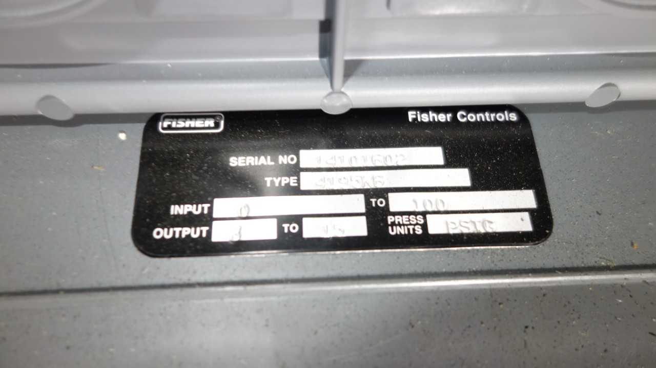 FISHER 667-CE 2 IN STAINLESS CONTROL VALVE W/ 4195K6 POSITIONER - CONTROL VALVE