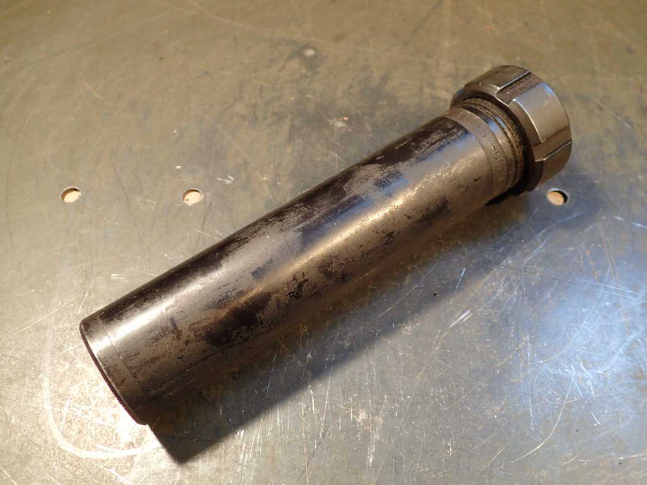 Balas S12-6"-C6-1 Flexi-Grip C6 Collet Chuck: 1-1/2" Straight Shank 7" Long - HOLEMAKING TOOLS