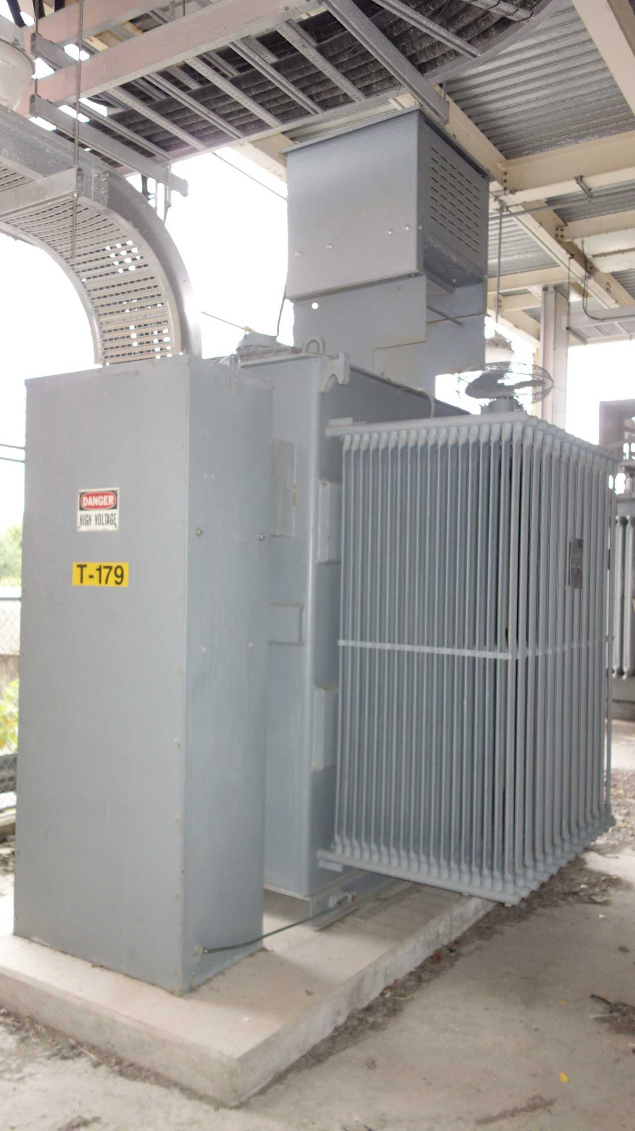 GE Substation RSL 5000/5600KVA 13800V-AC OIL FILLED TRANSFORMER - CONTROL TRANSFORMERS