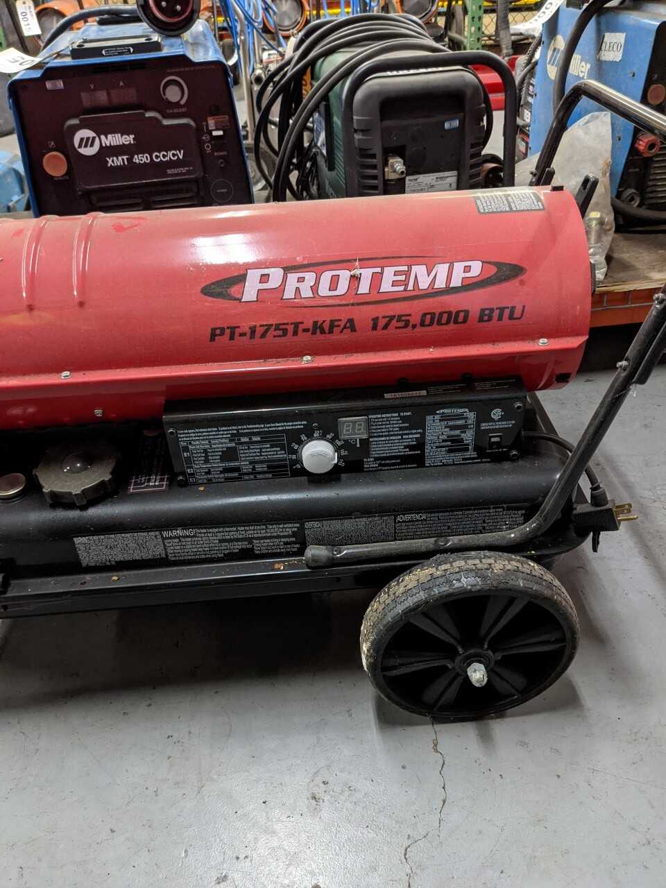 Protemp Portable Oil fired Heater 175000BTU - UNIT HEATER