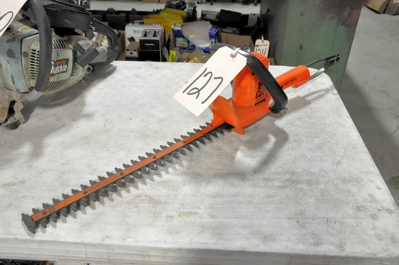 Black and Decker Cut Electric Hedge Trimmers - ELECTRIC POWER TOOLS
