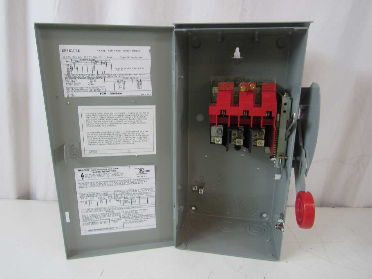 Pallet of 1x Un-Used No Box DH361URK Switches - ELECTRICAL COMPONENTS