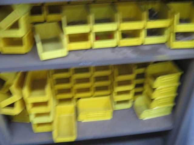 Cabinet with contents and all boxes and contents shown - MISCELLANEOUS