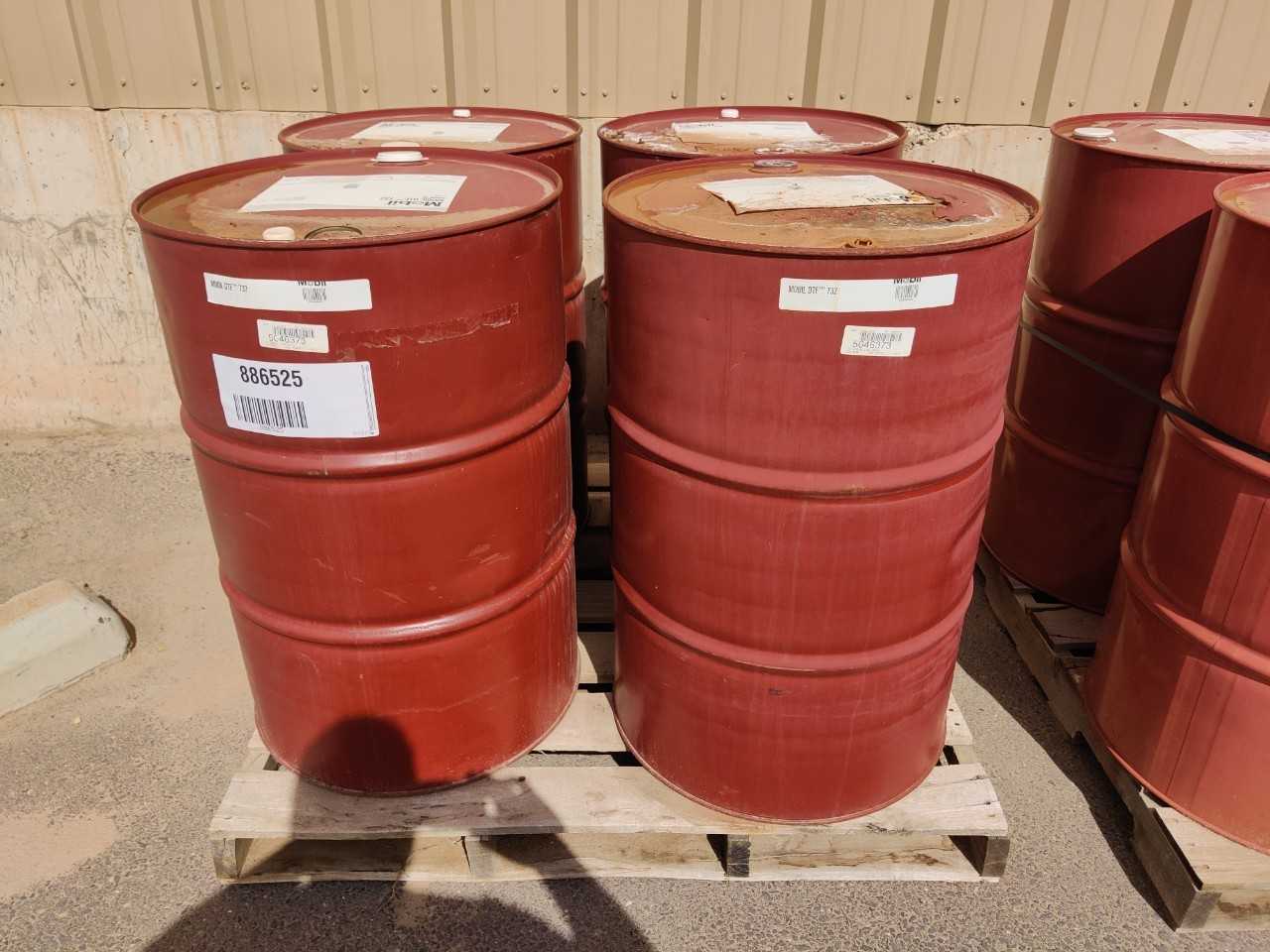 1 PALLET OF 4 55 GALLON DRUMS DTE 732 TURBINE OIL - ELECTRIC POWER TOOLS 1 PALLET OF 4 55 GALLON DRUMS DTE 732 TURBINE OIL - ELECTRIC POWER TOOLS