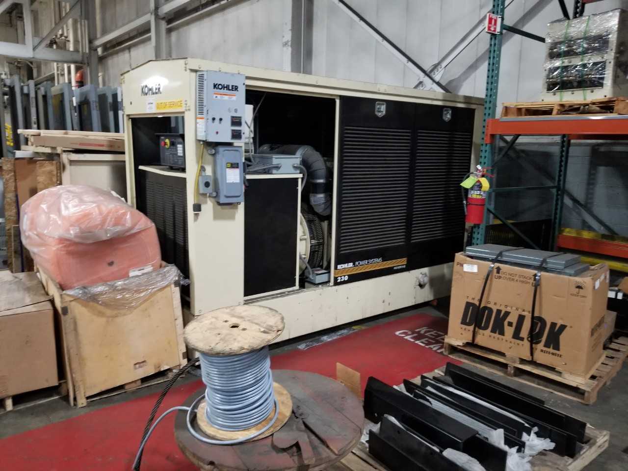 Kohler 230 amp generator 230RZD - STANDBY POWER GENERATOR