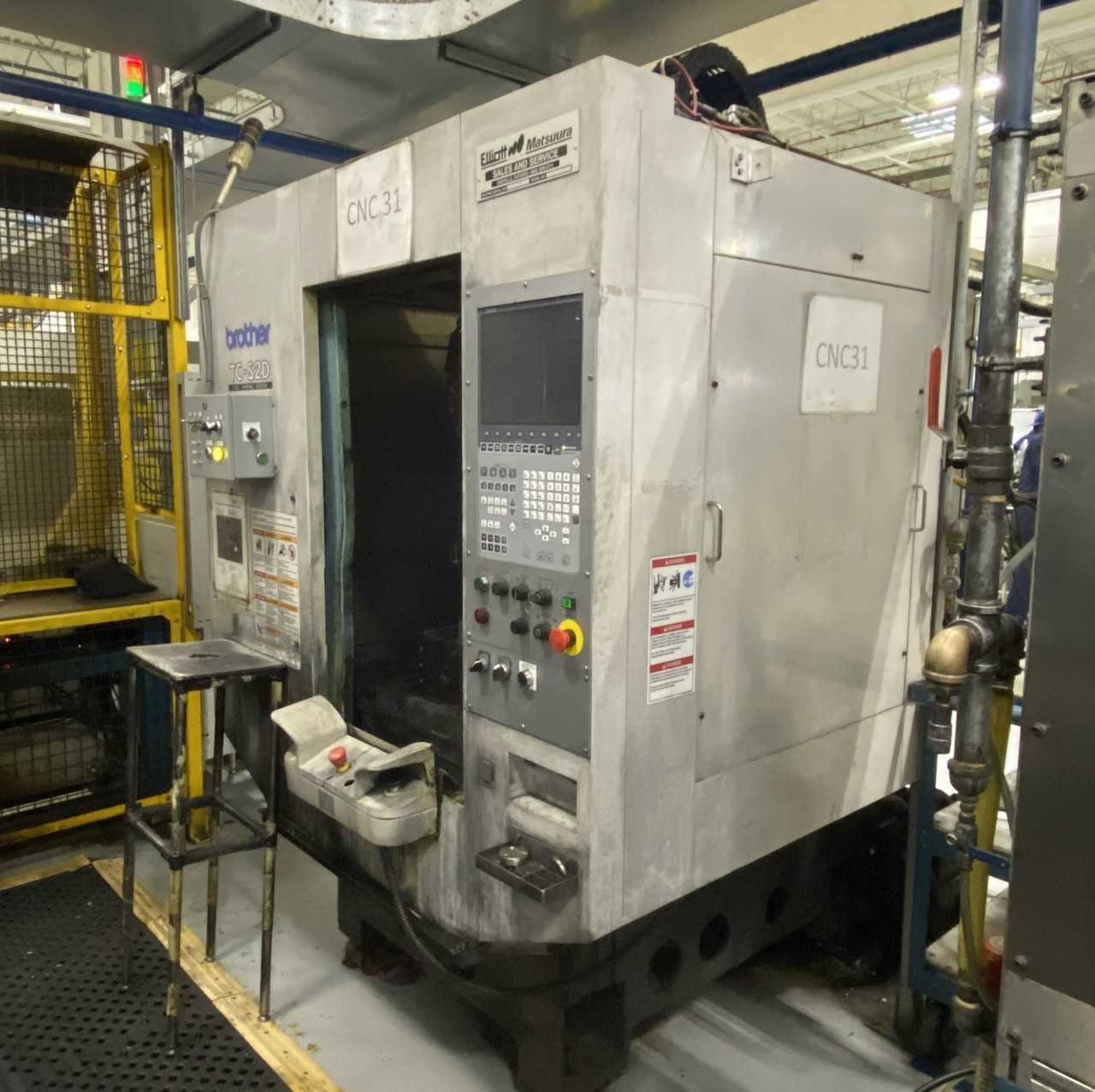 BROTHER TC-S2D 2010 DRILL AND TAPPING CNC - CNC MACHINING CENTERS BROTHER TC-S2D 2010 DRILL AND TAPPING CNC - CNC MACHINING CENTERS