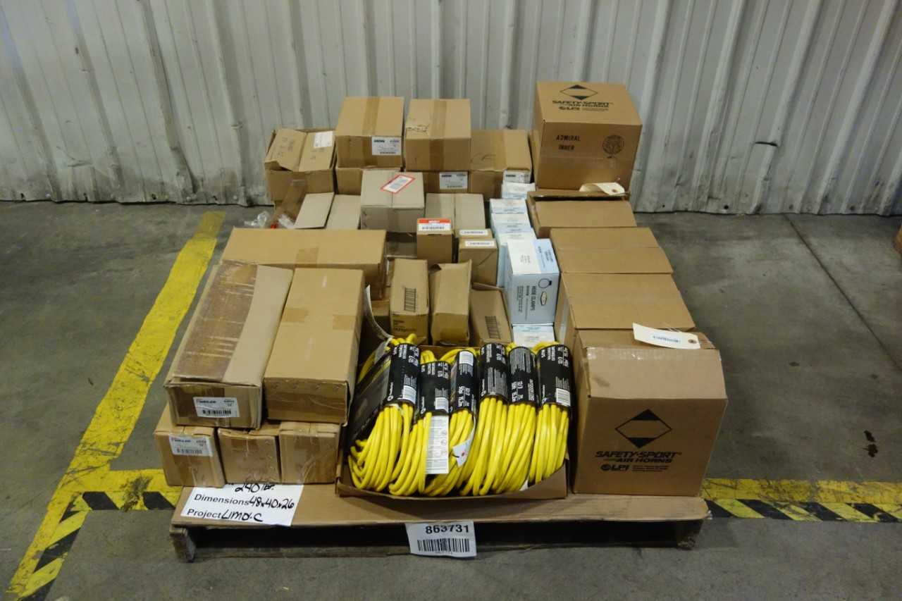 PALLET OF NEW IN BOX HAND TOOLS, SHOP SUPPLIES - HAND TOOLS