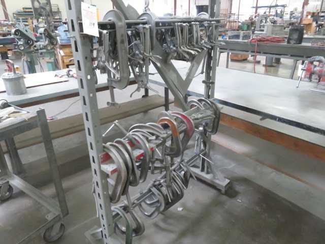 Rack and "C" Clamps, LOT - MISCELLANEOUS