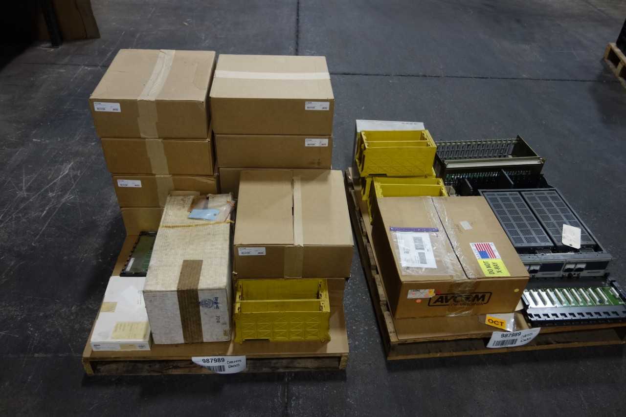2 PALLETS OF ASSORTED CHASSIS RACKS - PALLET RACKING