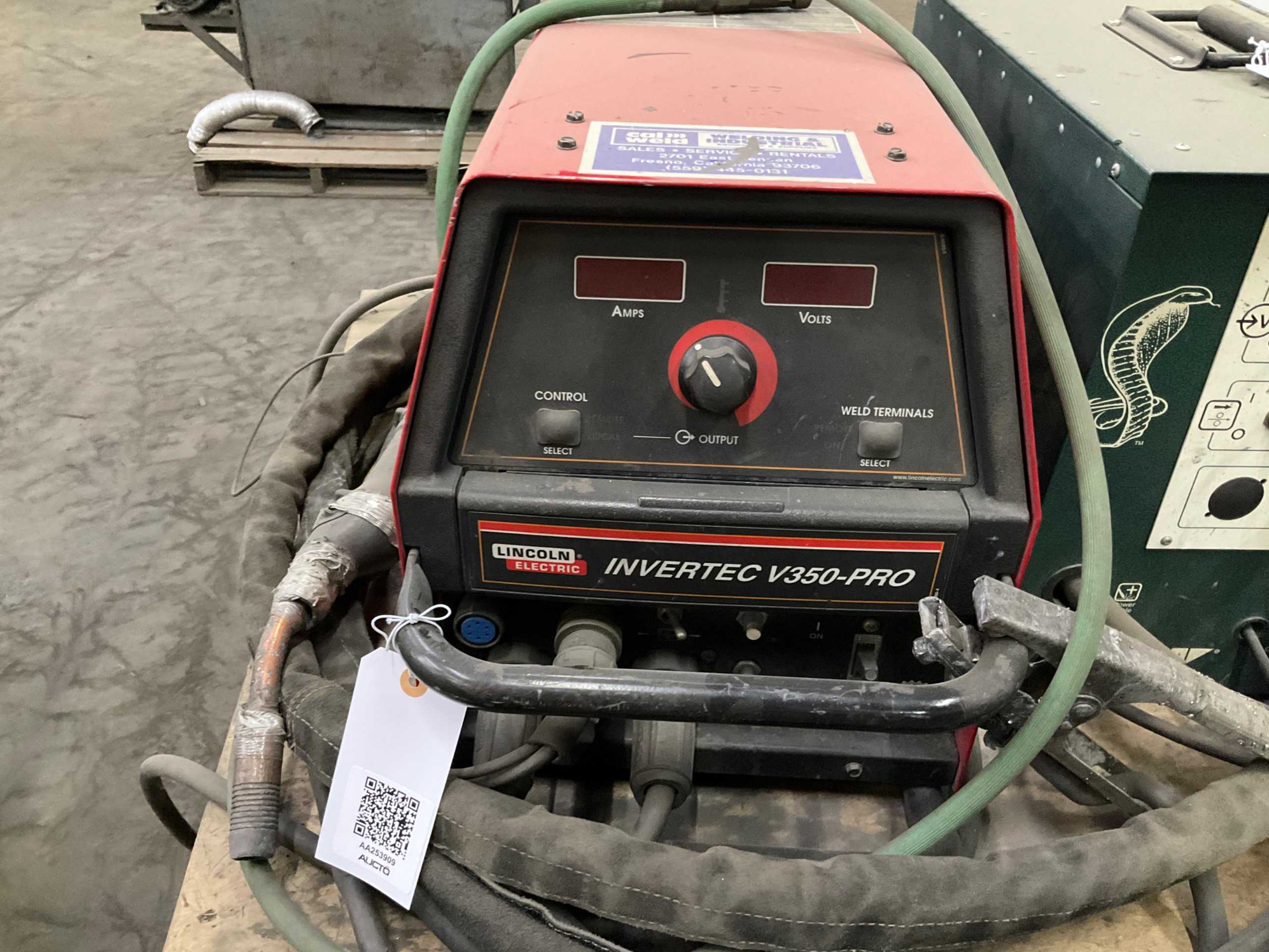 LINCOLN ELECTRIC V350-PRO MULTI-PROCESS WELDER