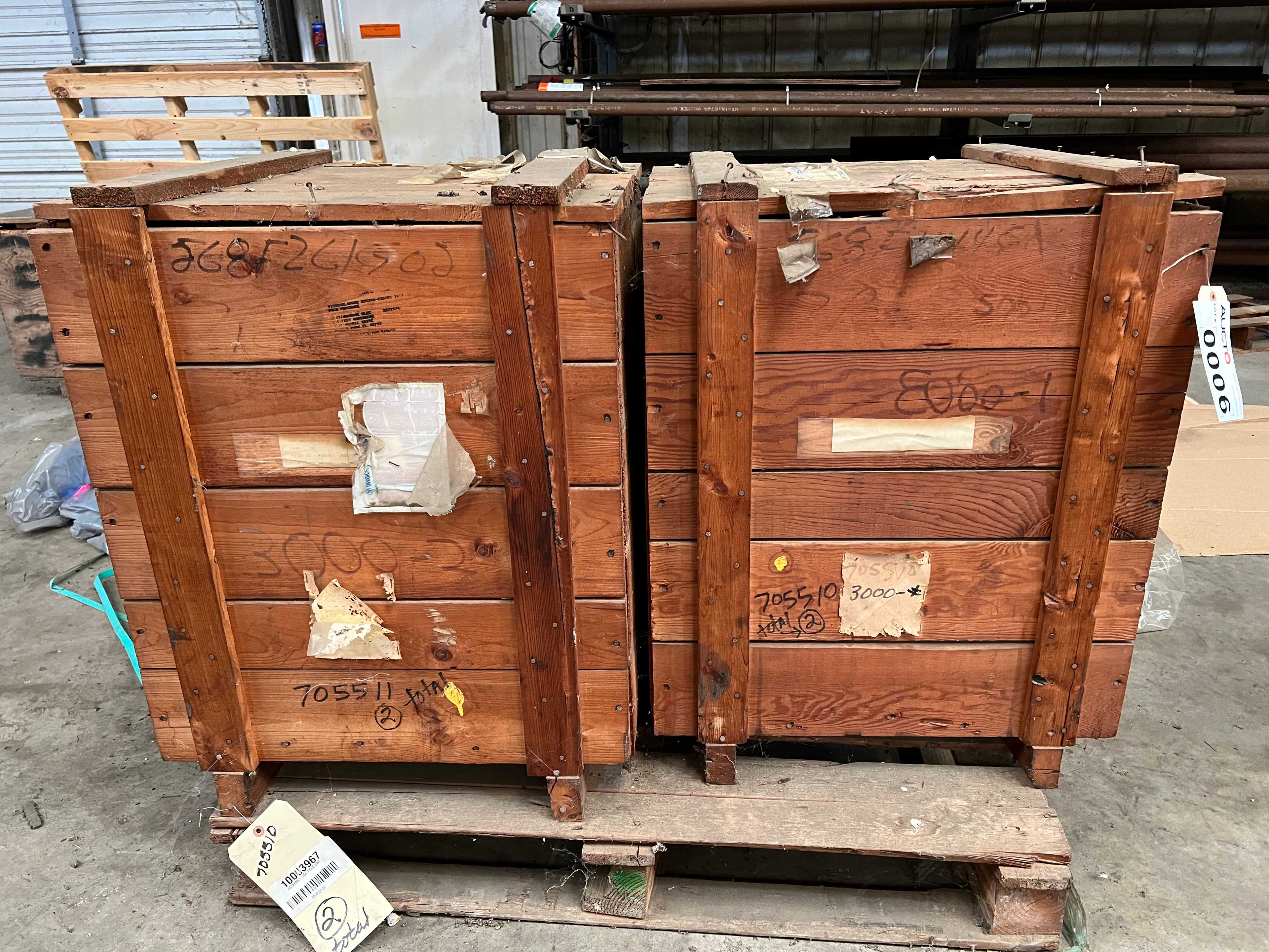 LOT OF 2 WESTINGHOUSE POLE UNIT ASSEMBLY - INDUSTRIAL PARTS