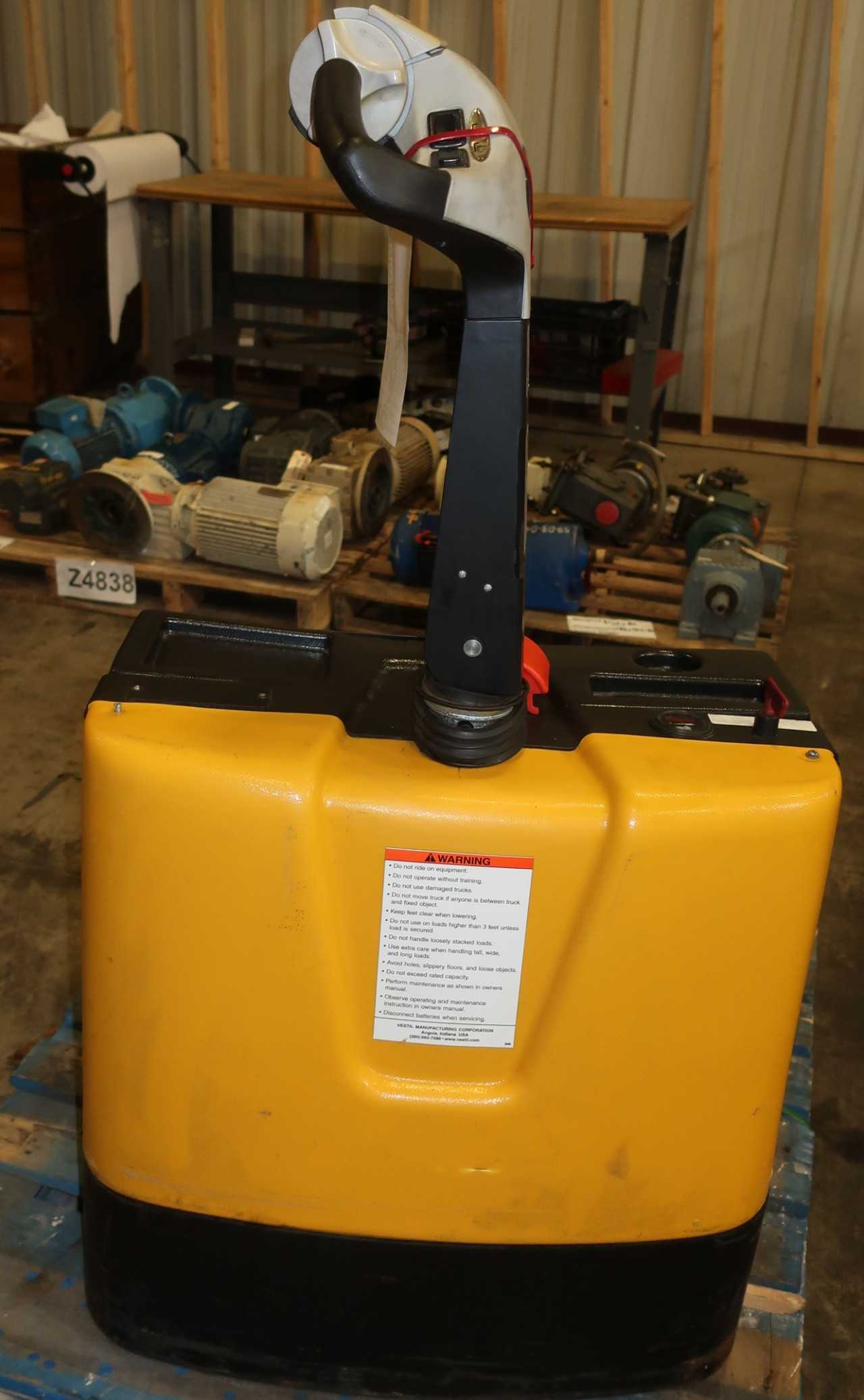 VESHAI EPT-2547-30 ELECTRIC PALLET JACK 3500LB CAP - ELECTRIC PALLET JACKS