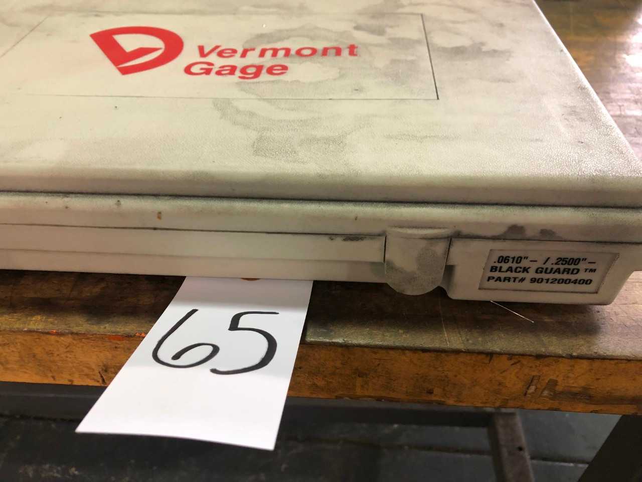 Vermont Pin Gage Set - PROCESS EQUIPMENT