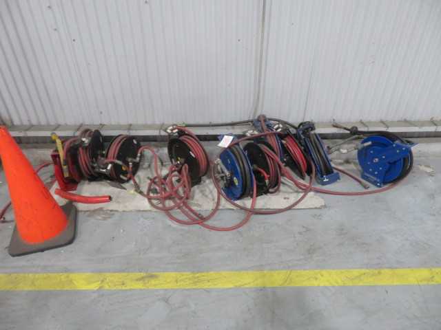 Air Hose Coil Reels (10) Lot - MISCELLANEOUS