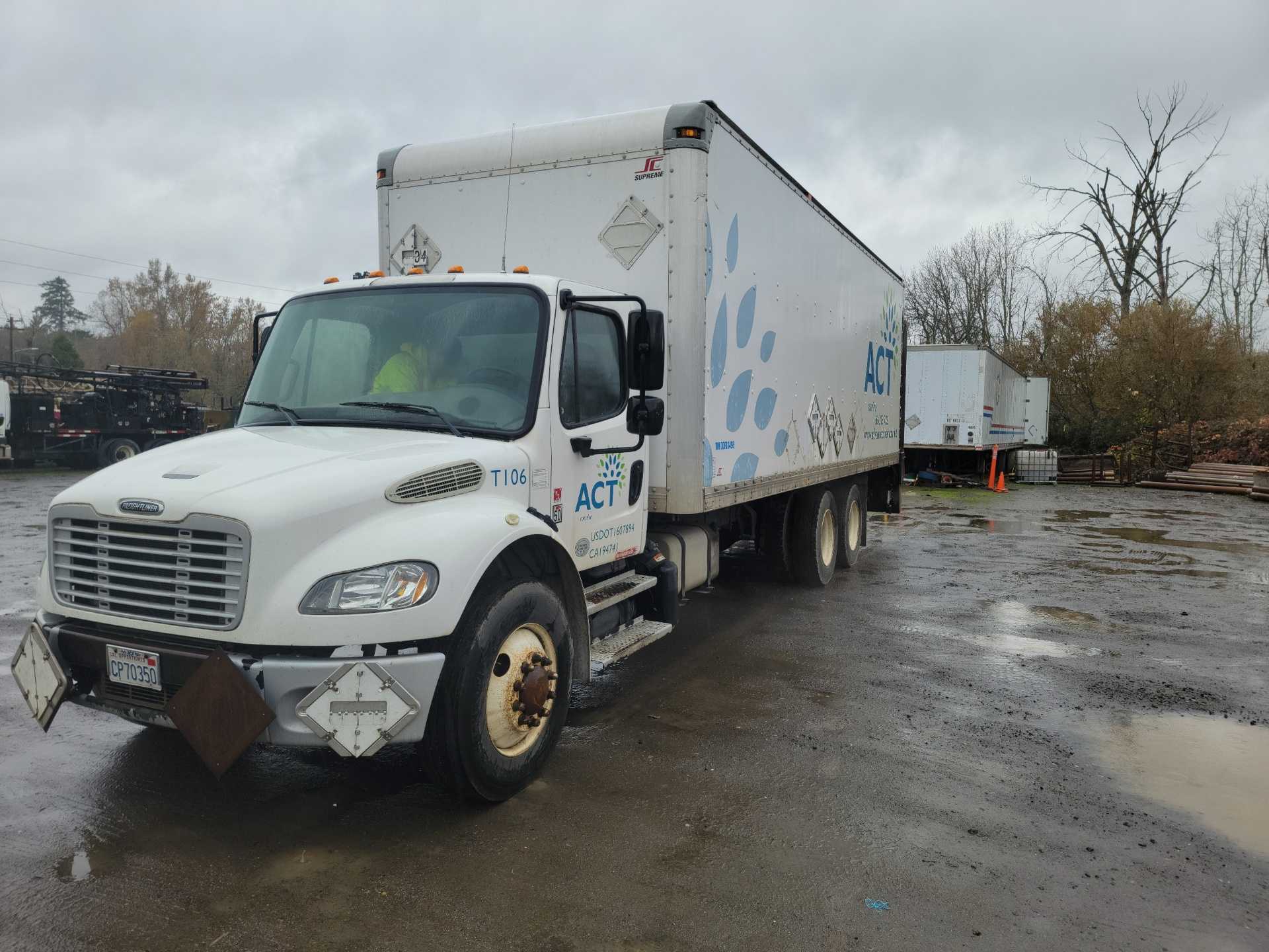 2013 Freightliner M2 106 Medium Duty Box Truck - HYDRO EXCAVATOR TRUCKS