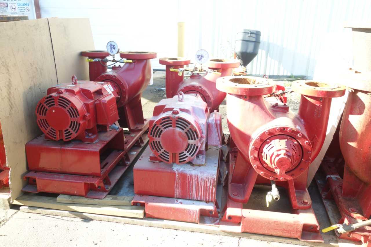LOT OF 3 BELL & GOSSETT VSX-VSC 9 CENTRIFUGAL PUMPS - CENTRIFUGAL PUMP