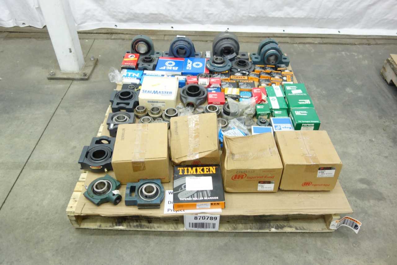 PALLET OF ASSORTED BEARINGS - BEARINGS