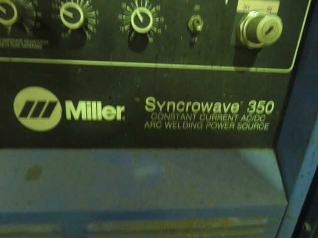 Miller Syncrowave 350 Arc Welder - MISCELLANEOUS