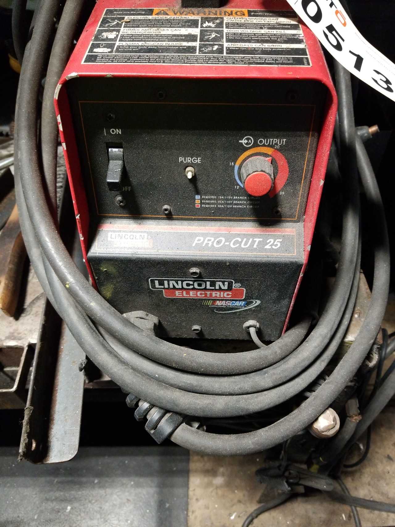 Lincoln Pro-Cut 25 Plasma Cutter - PORTABLE PLASMA CUTTERS