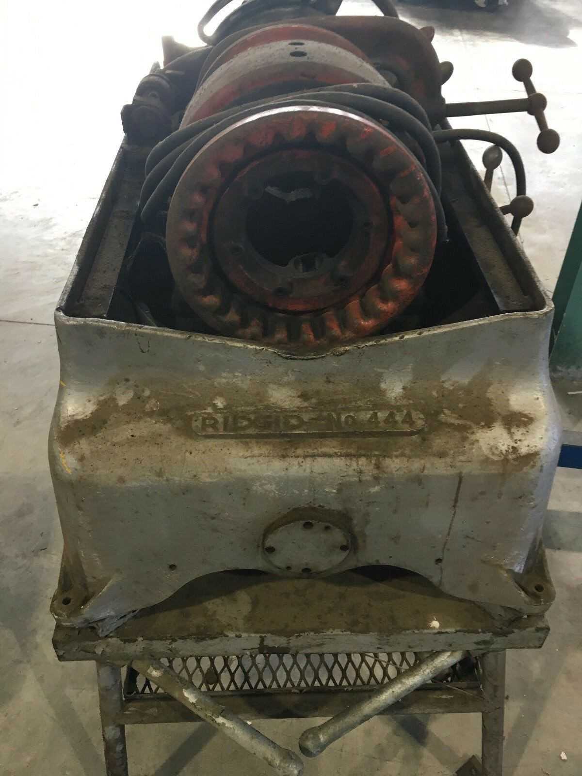 USED RIDGID 444 PIPE THREADER - ELECTRIC POWER TOOLS