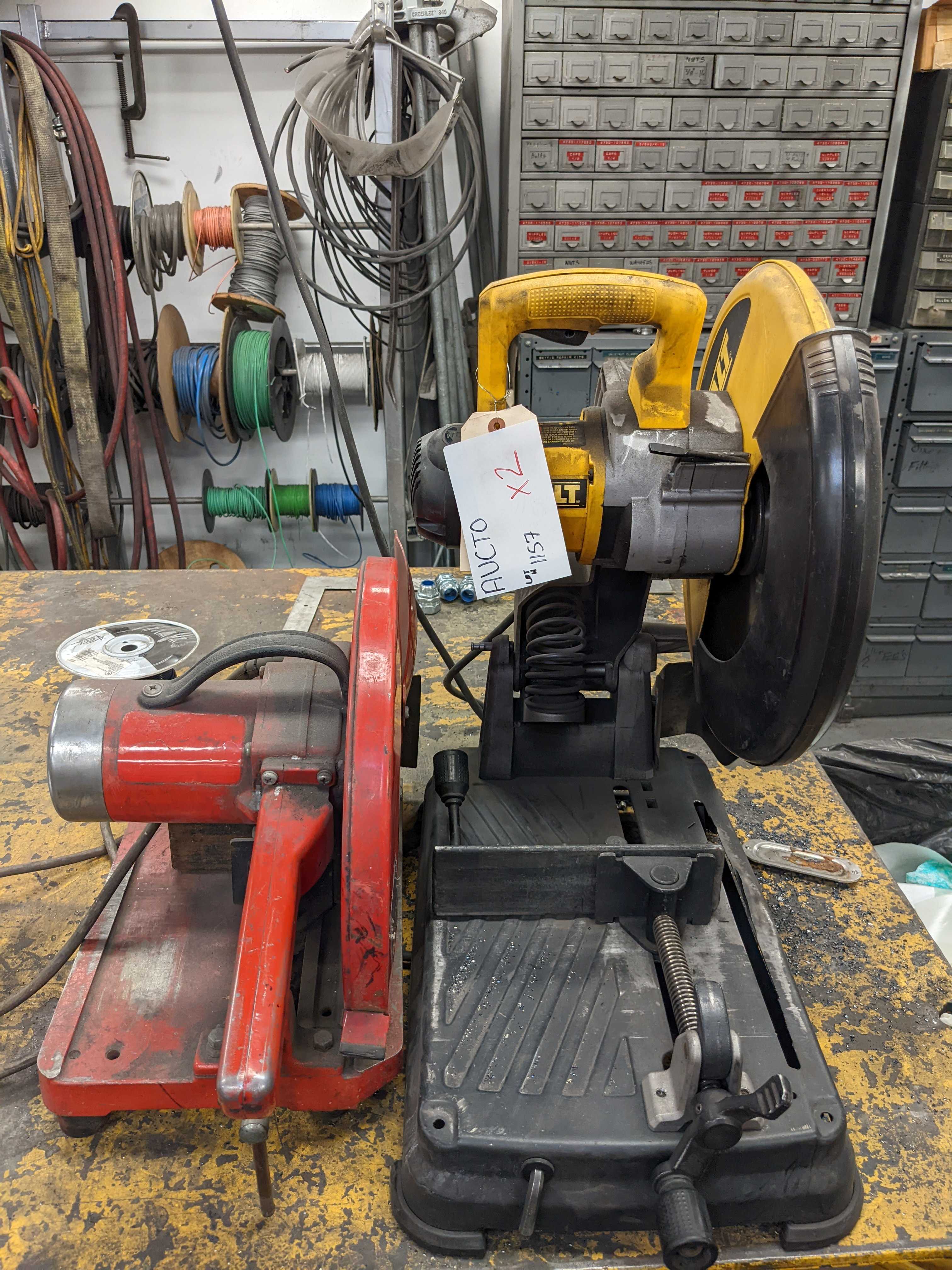 LOF OF TWO SAWS - CIRCULAR SAWS