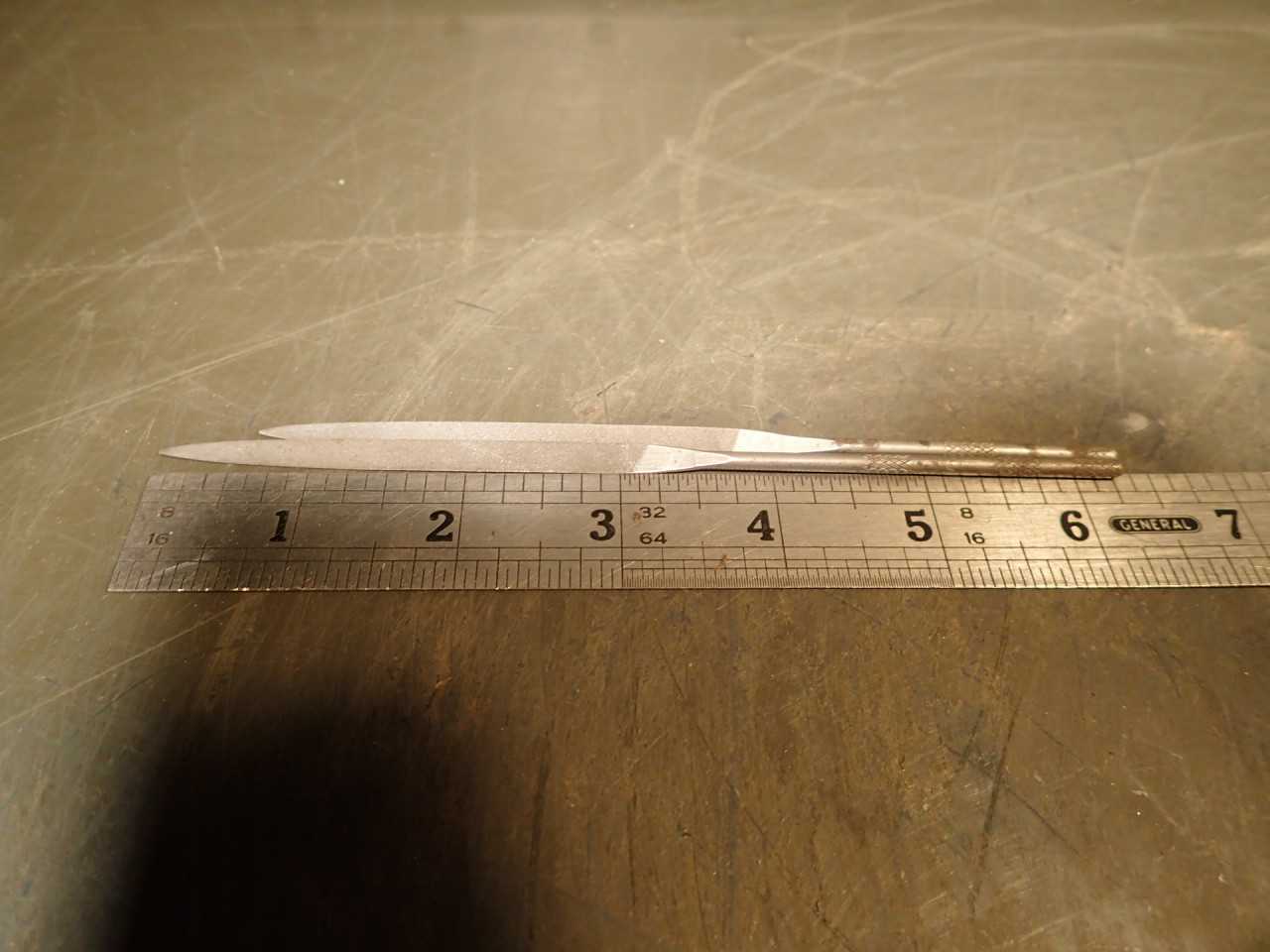 19 Pieces Falcon #6 Cut Barette Precision Swiss Pattern Die Makers Needle Files - MACHINING ACCESSORIES & TOOLING
