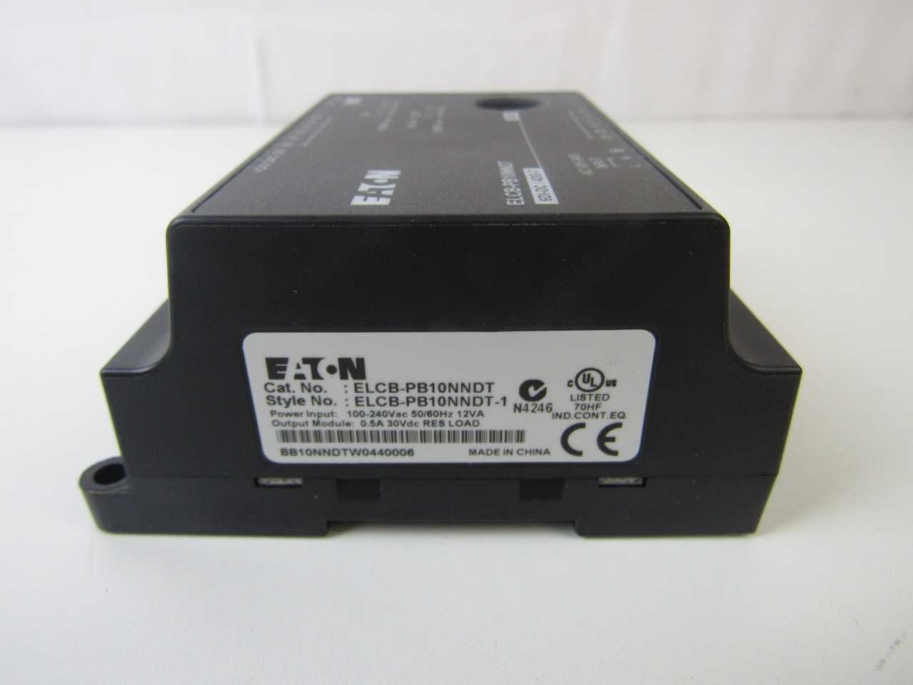 Quantity of 30x ELCB-PB10NNDT PLC/Process Logic Controllers - AUTOMATION & CONTROLS