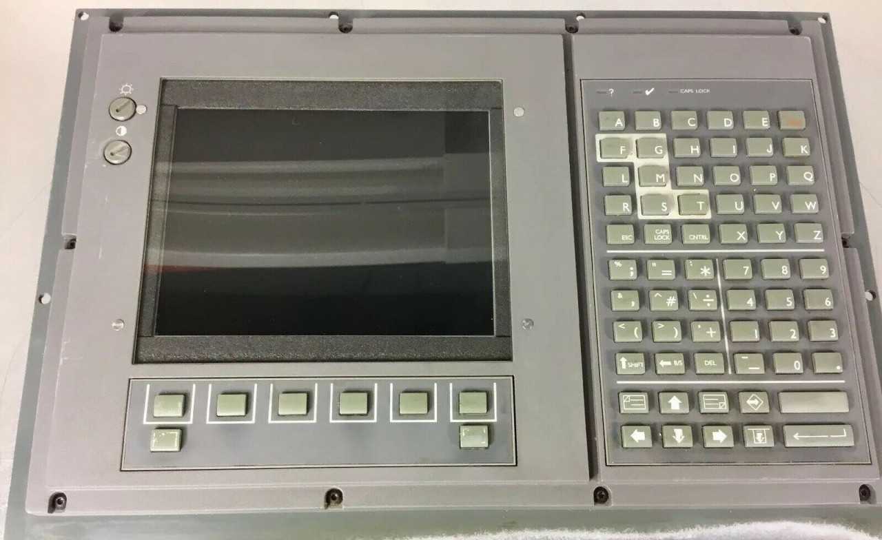 CINCINNATI MILACRON CONTROL PANEL with Earth Computer Tech OF-8 0-VGA - Used - Bench Tested - AUTOMATION & CONTROLS
