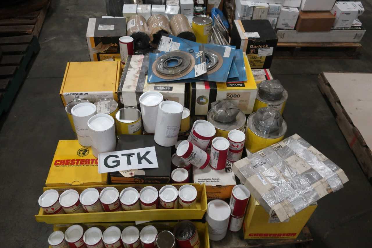 1 PALLET OF ASSORTED PUMP PACKING CHESTERTON - PUMPS