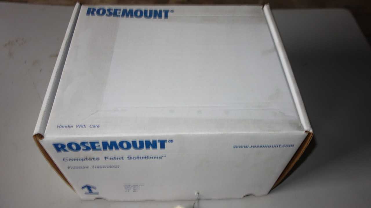 ROSEMOUNT 3051TG3A2C21AM5 PRESSURE TRANSMITTER - INSTRUMENTATION