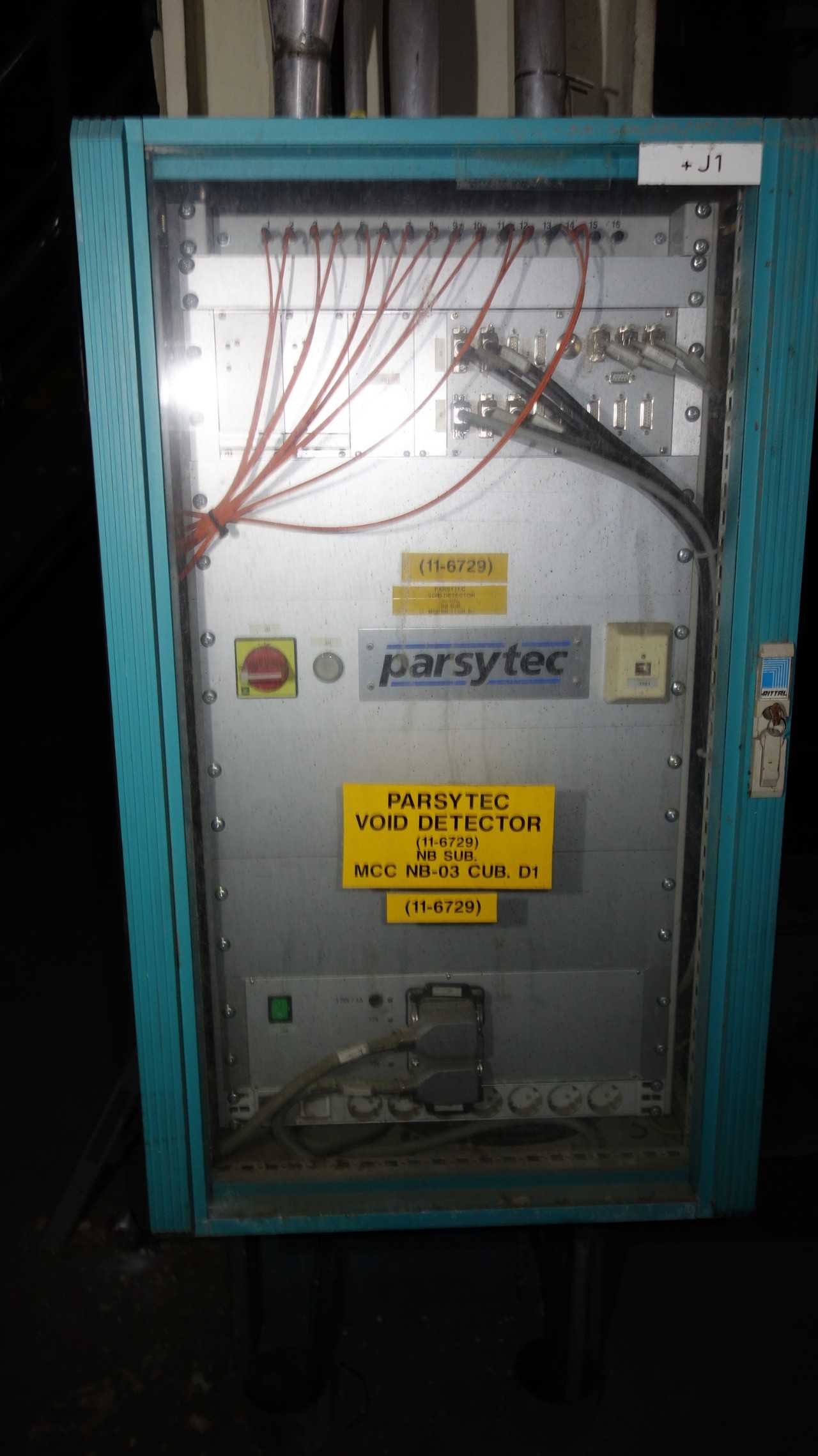 PARSYTEC VOID DETECTOR CONTROL CABINET - AUTOMATION & CONTROLS