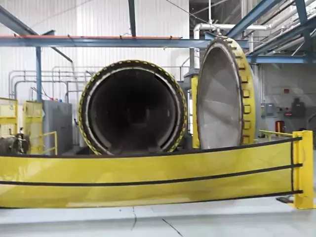 TEC Autoclave 10' X 50' 650 Degree, 210 PSI, under power at this time - MISCELLANEOUS