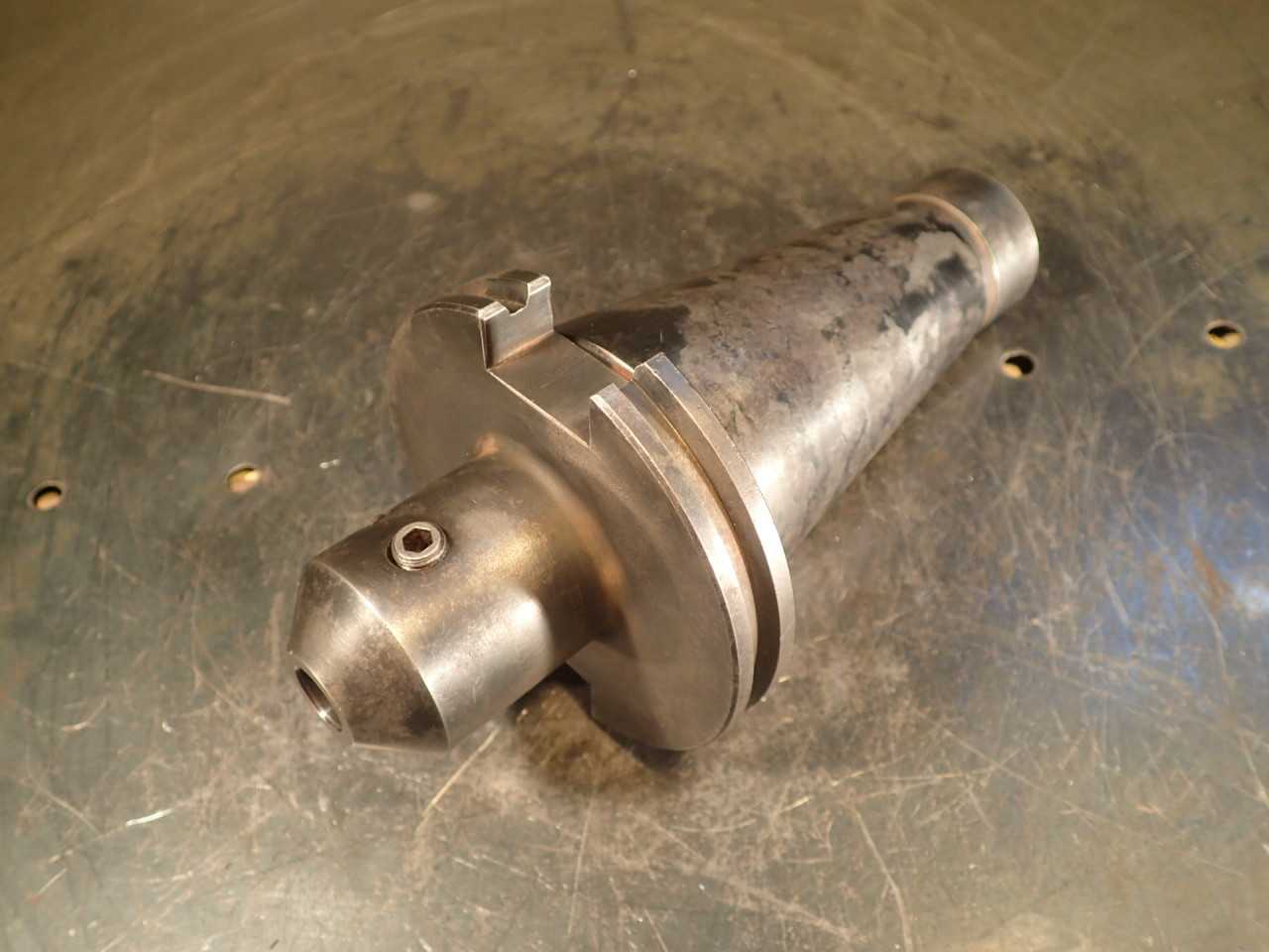Erickson 1/2" End Mill Tool Holder: 2-5/8" Projection, NMTB-50 Taper Shank USA - HOLEMAKING TOOLS