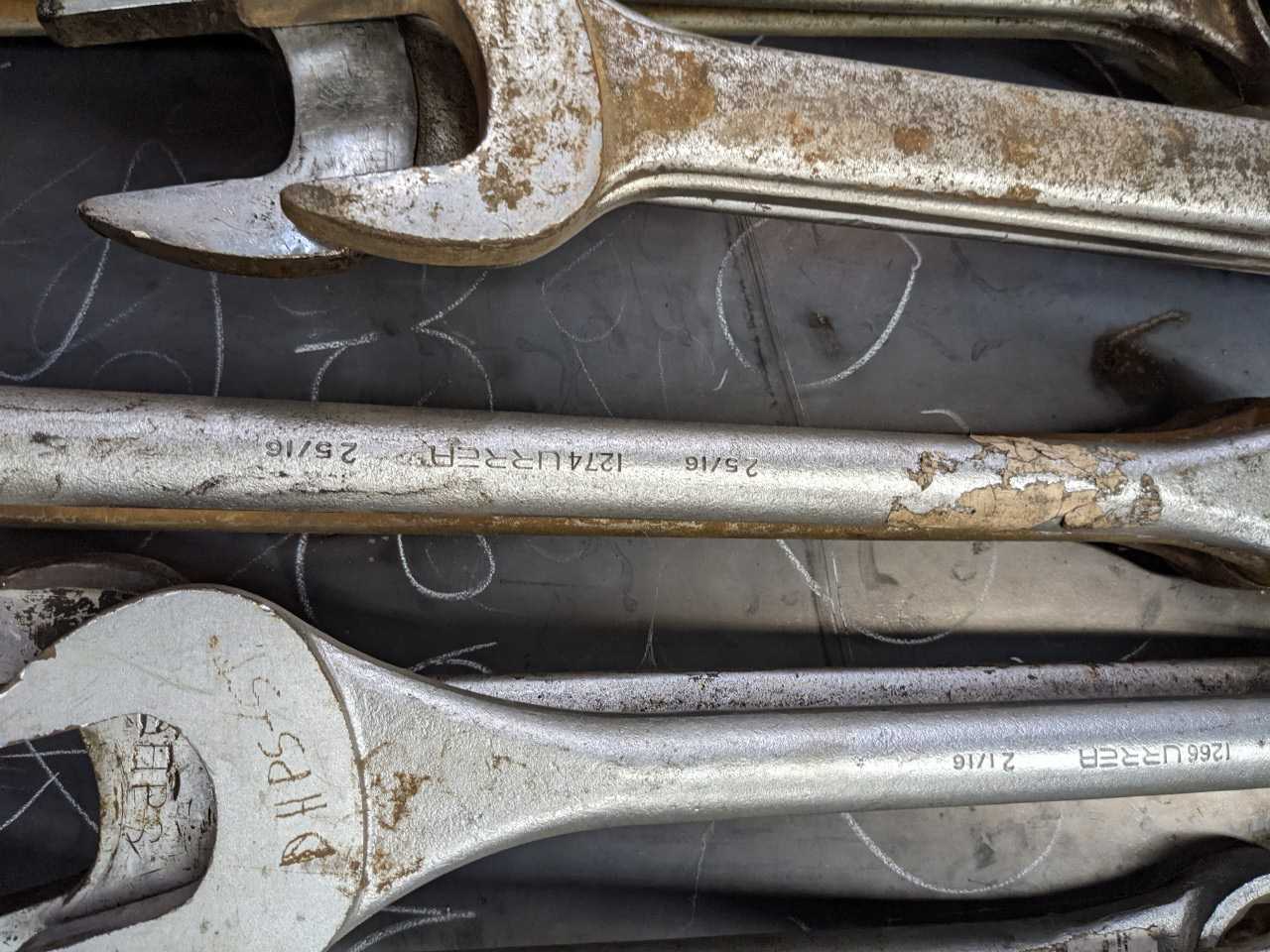 Various Size Wrenches - HAND TOOLS