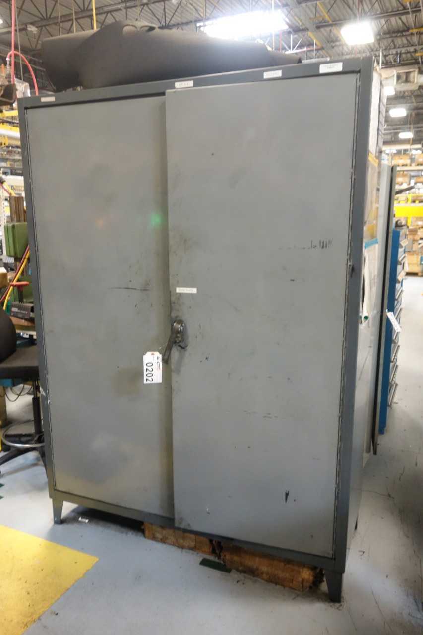 Cabinet with fittings, valves, sensors, cordsets, cylinders - TOOL STORAGE