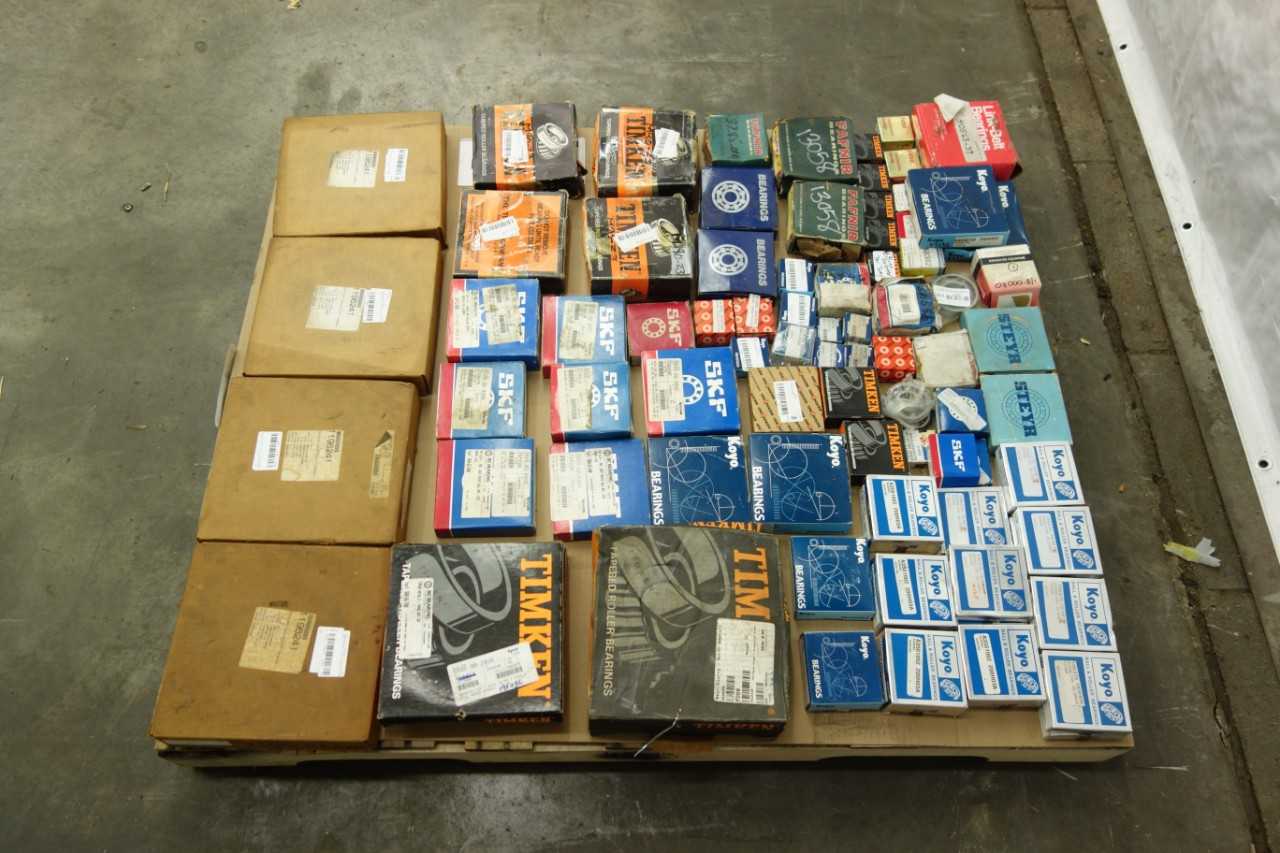 PALLET OF ASSORTED ROLLER BEARINGS - BEARINGS