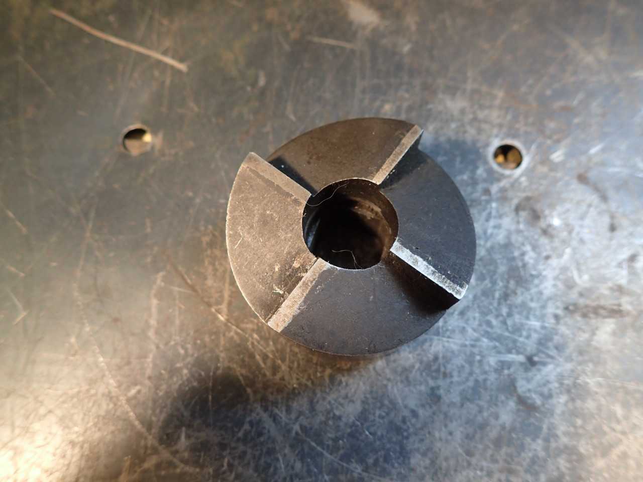 Scully Jones 2" Back Spotfacer Reverse Counterbore: 5/8" Square Drive, Used Good - HOLEMAKING TOOLS