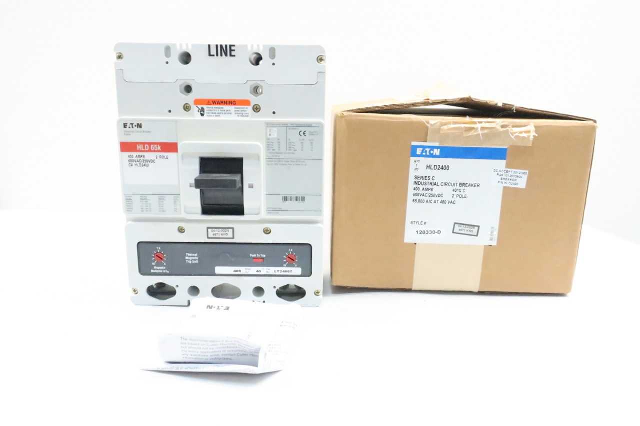 EATON HLD2400 400A CIRCUIT BREAKER - CIRCUIT BREAKERS