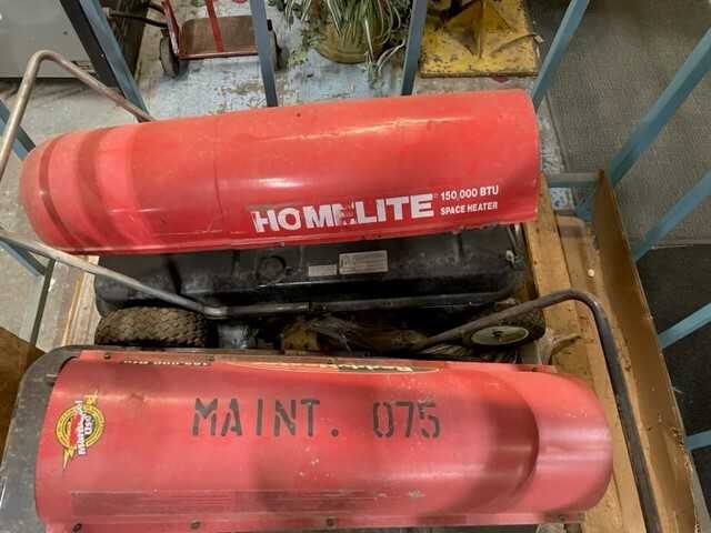 Lot of 2 Portable Heaters (2599505) St. Louis - UNIT HEATER