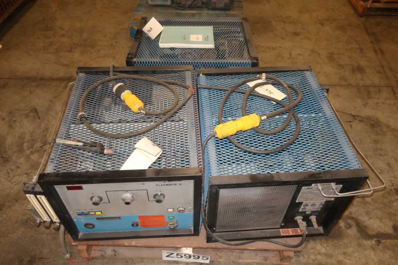 LOT OF 3 SECHERON/MERRICK 1196 GLAND SUISSE PLASMAFIX 51 WELDERS - WELDING EQUIPMENT