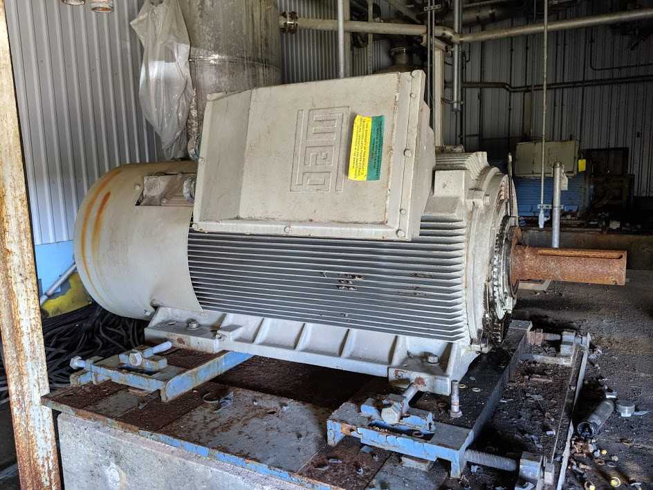 WEG HGA 5809 500HP 460V-AC 3 PHASE INDUCTION MOTOR - ELECTRIC MOTORS