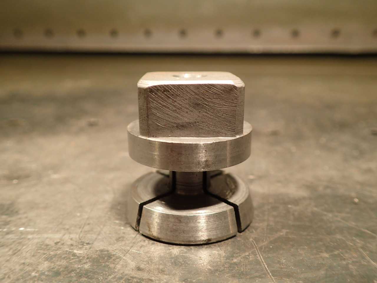 Ziegler 3LX-255C Square Drive Tap Collet: 1/4" -N FL Tool 3-TC-255 TA3-255C LX3 - HOLEMAKING TOOLS