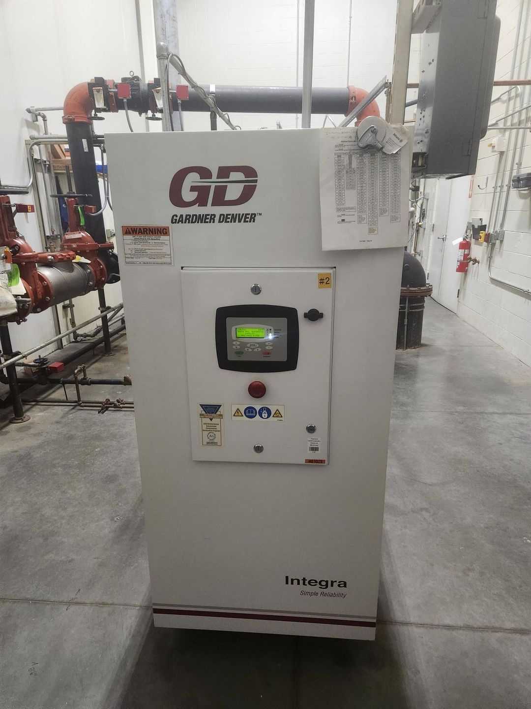 2013 Gardner Denver EFC99J04E Screw Air Compressor - PNEUMATIC PARTS