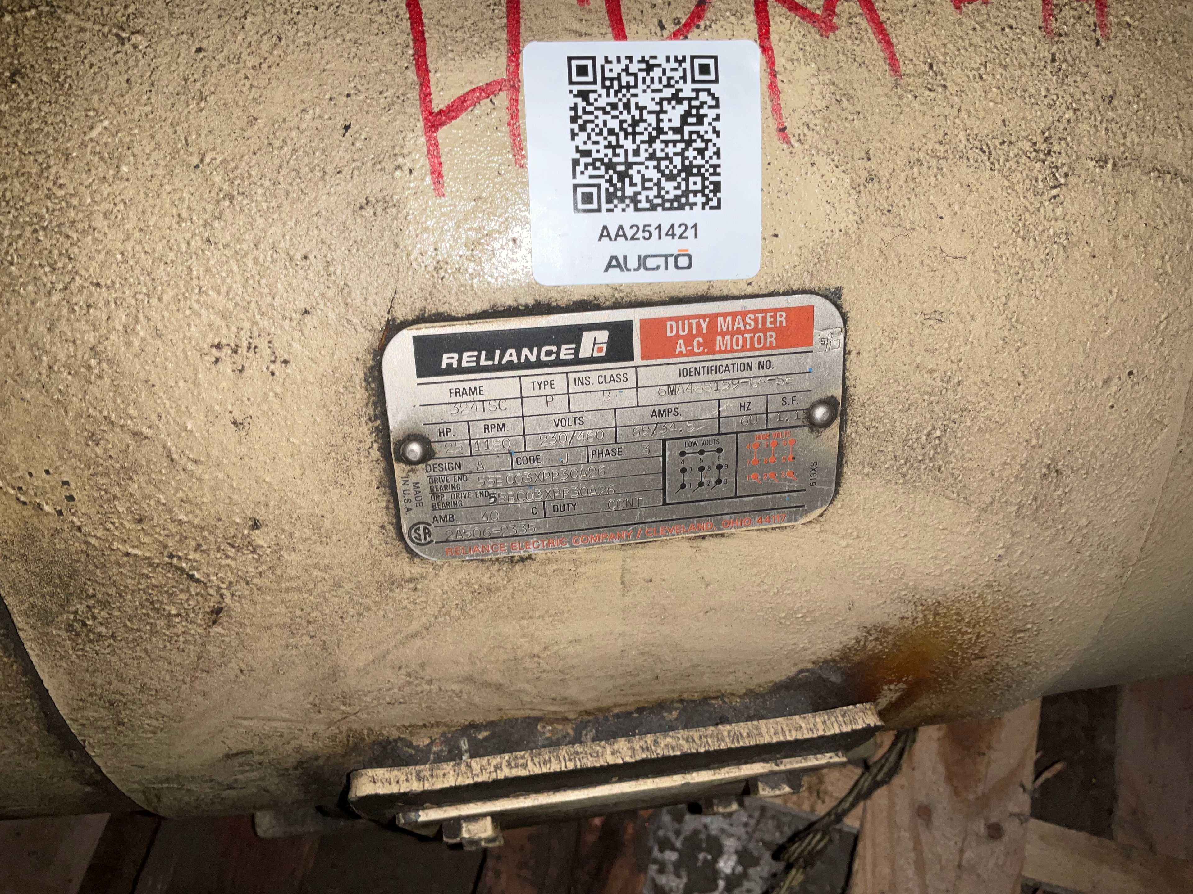 RELIANCE DUTY MASTER AC MOTOR - AC MOTOR